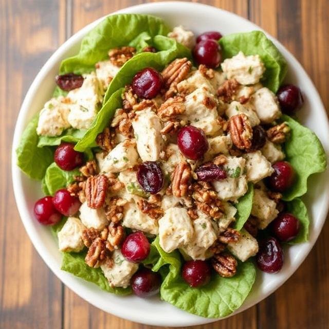 chicken-salad-with-pecans-and-cranberries